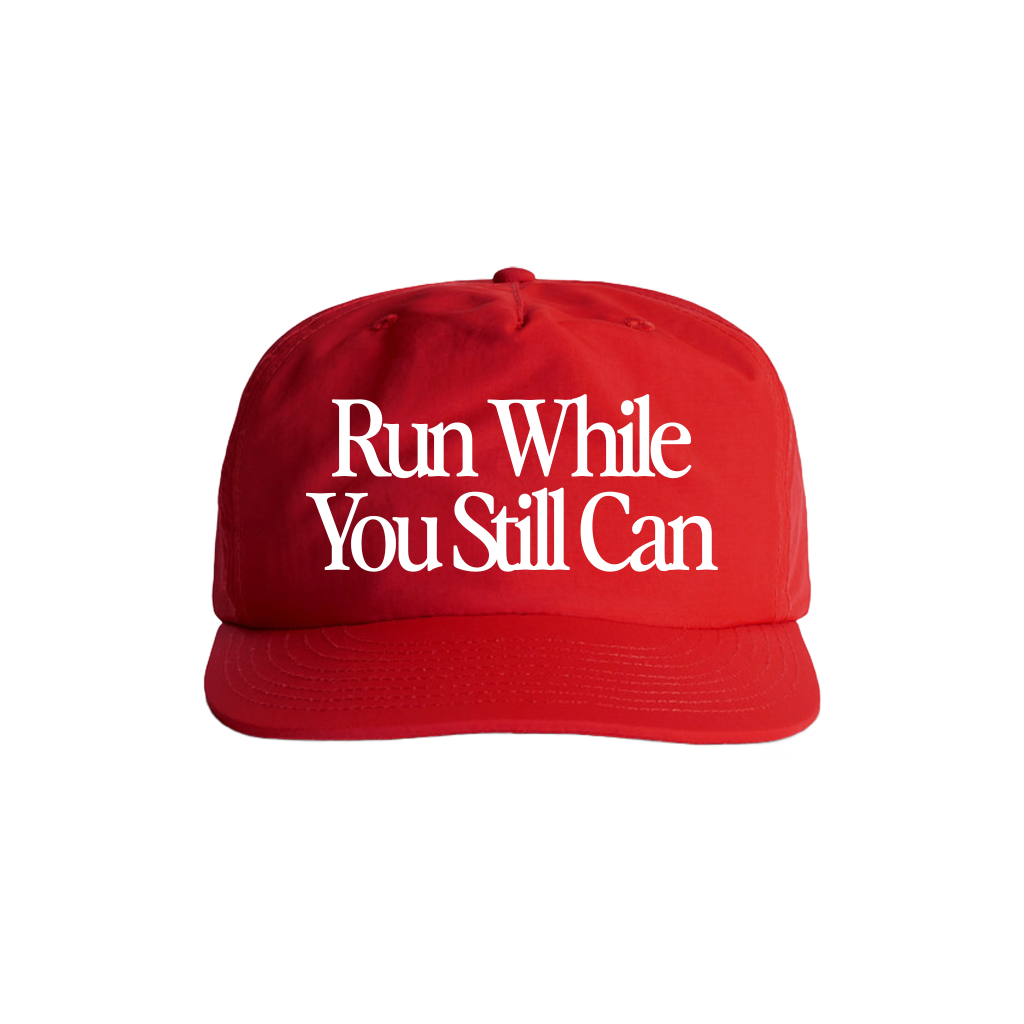 RUN WHILE YOU STILL CAN [RED]